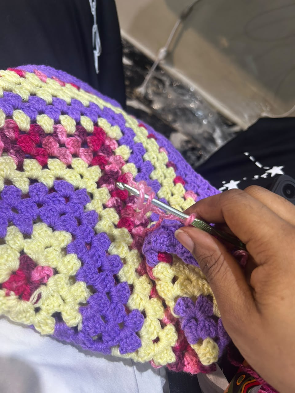 Crochet work in progress